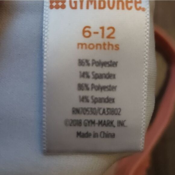 Gymboree Seahorse One Piece Swimsuit 6-12mo Vintage - Picture 2 of 3